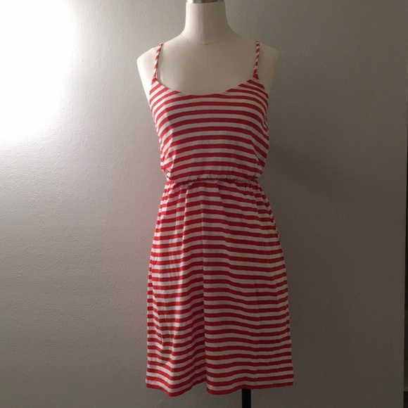 🎉HPx2🎉 J.Crew Factory striped cotton dress Sz XS - Picture 5 of 7